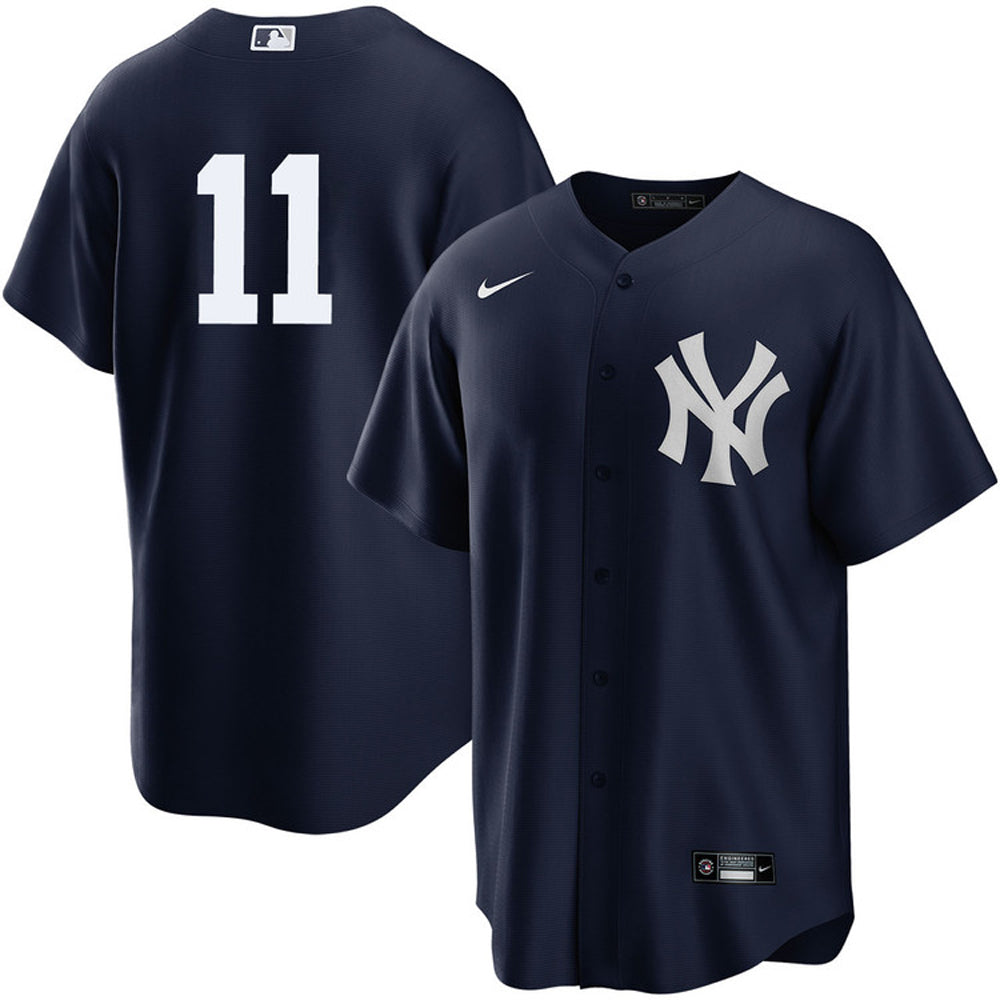 Men's New York Yankees Anthony Volpe Cool Base Replica Alternate Jersey - Navy