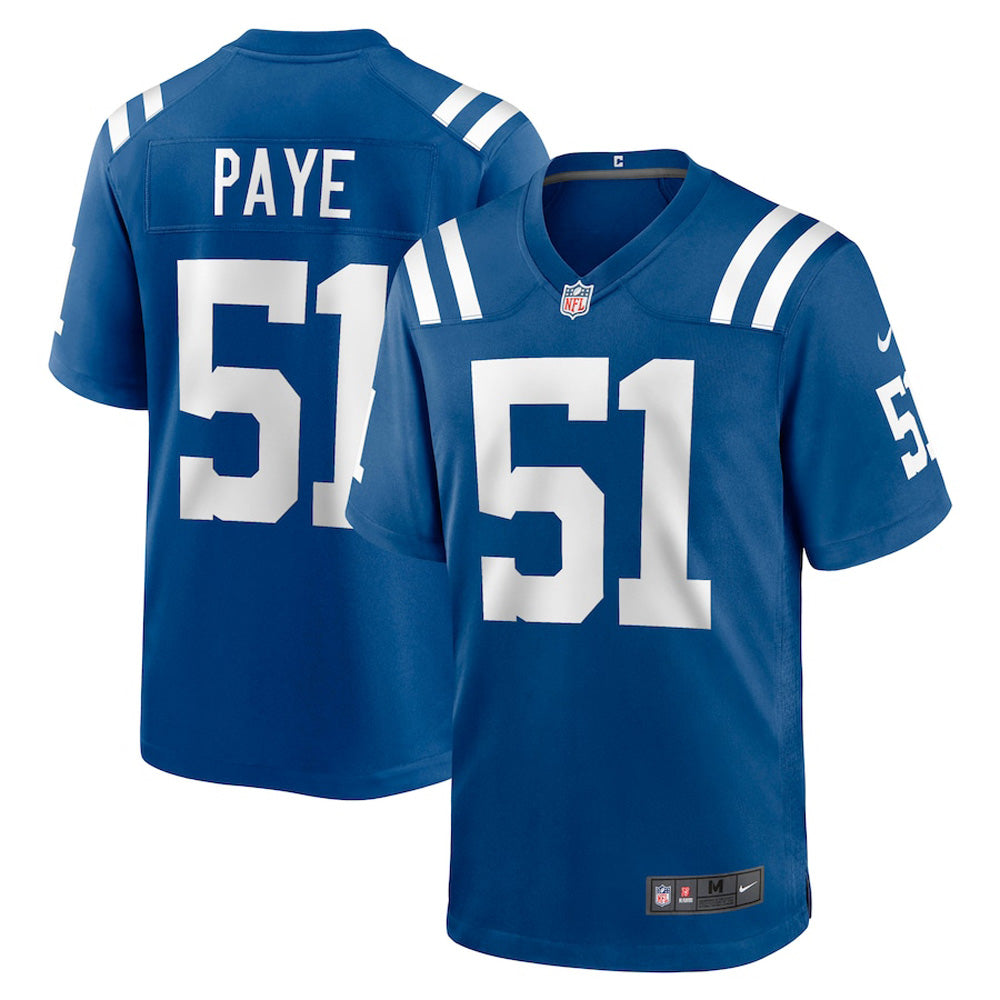 Youth Indianapolis Colts Kwity Paye Game Jersey - Royal